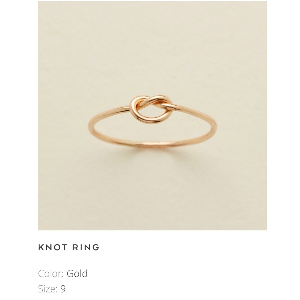 Gold Knot Ring